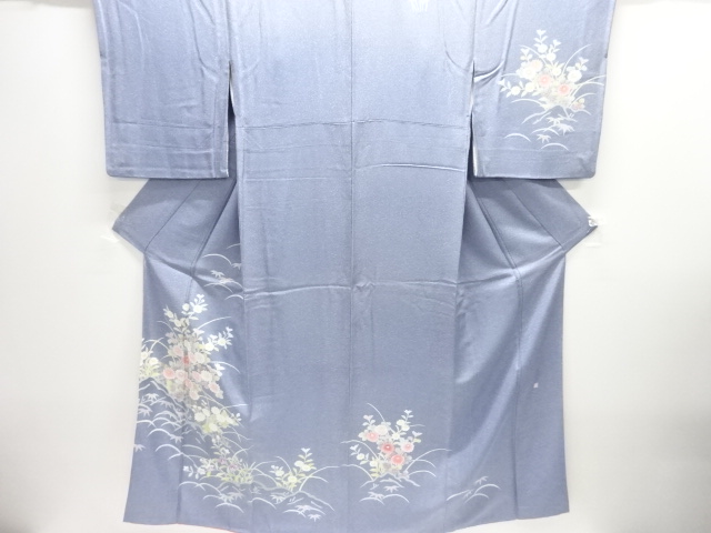Japanese Kimono / Tsumugi Omeshi Silk